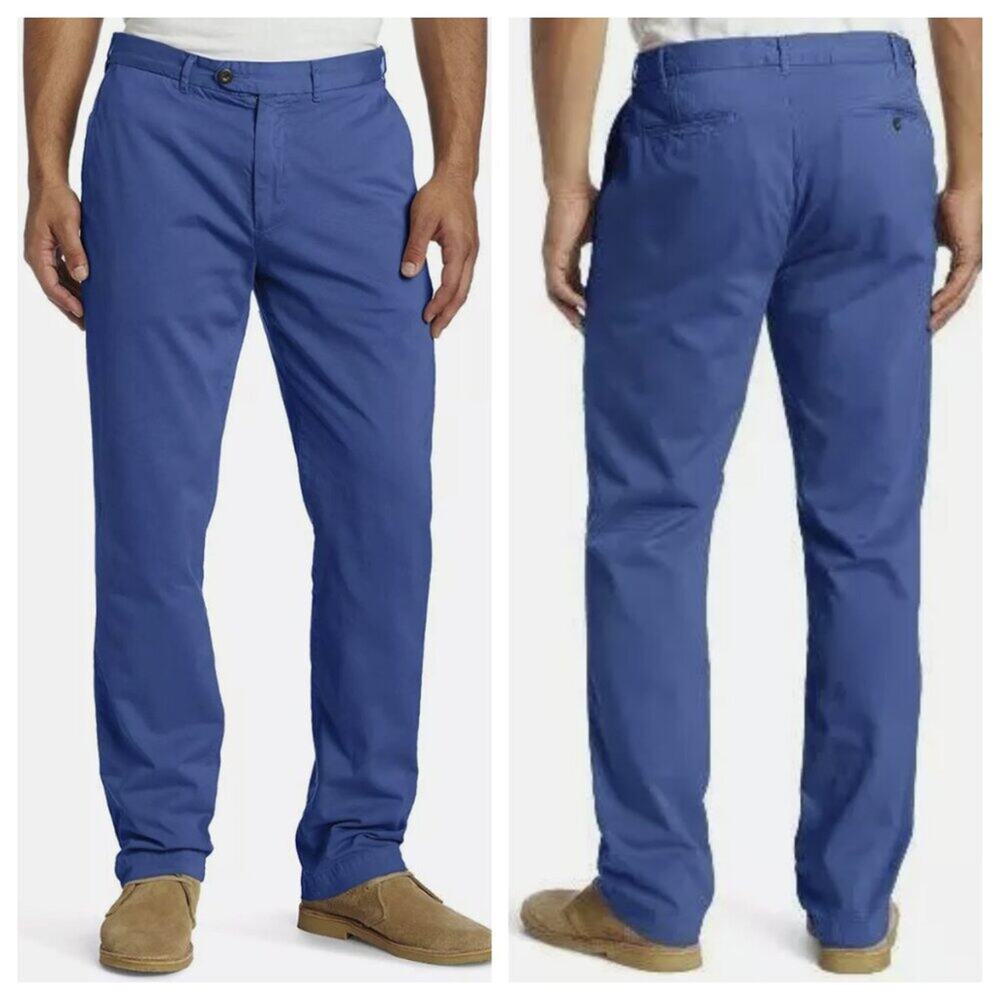Jack Spade Men's Classic Fit Dolan Chino Pants Light Blue Size 30